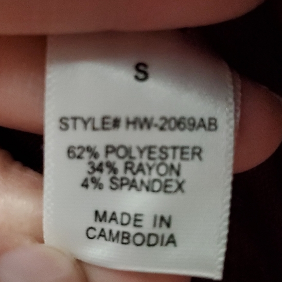 Long Snap Pocket Cardigan in Eggplant - Picture 9 of 9